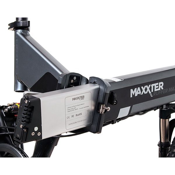 Электровелосипед Maxxter RUFFER MAX (black-orange)