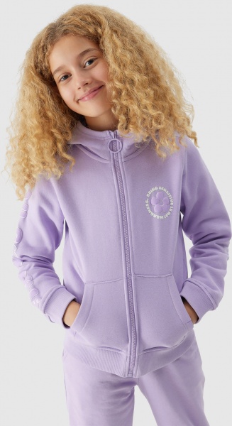 Джемпер 4F SWEATSHIRT F646 4FJAW23TSWSF646-52S фіолетовий