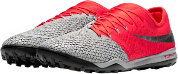 Бутсы Nike ZOOM HYPERVENOM 3 PRO TF AJ3817-060 р. US 6 серый