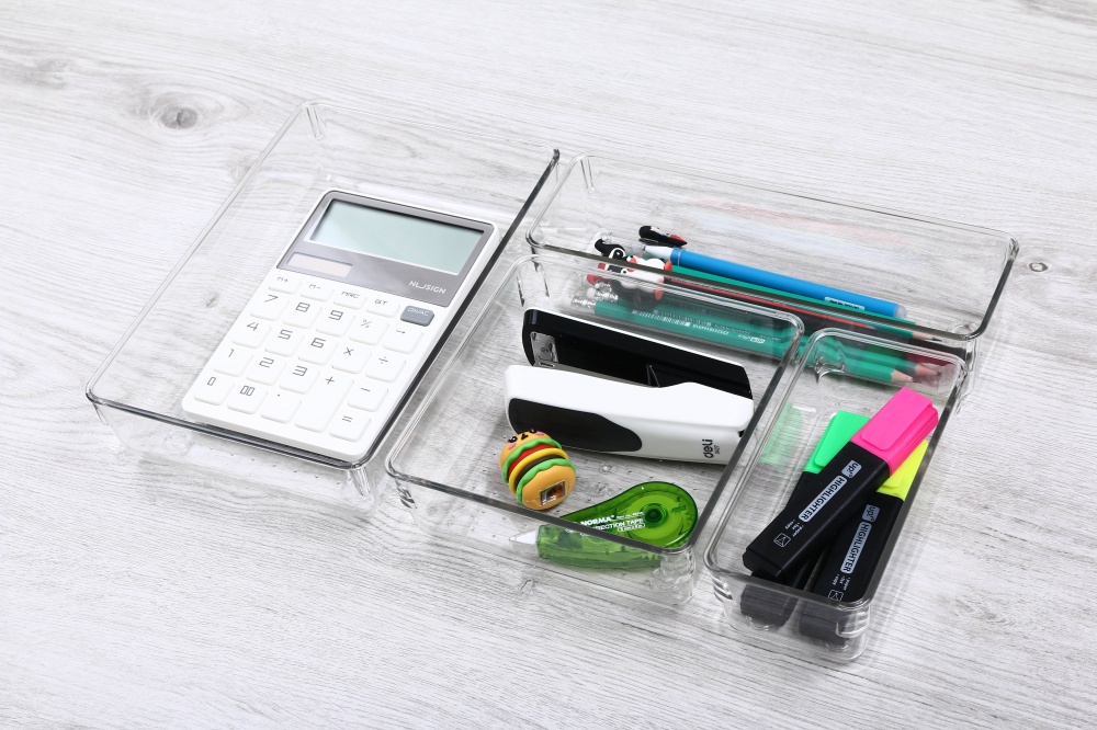 Органайзер Vivendi CN231030-2 прозорий 75x152x52 мм