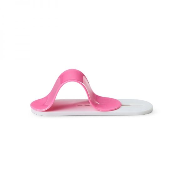 Тримач для телефона Смужка Luxe Cube рожевий