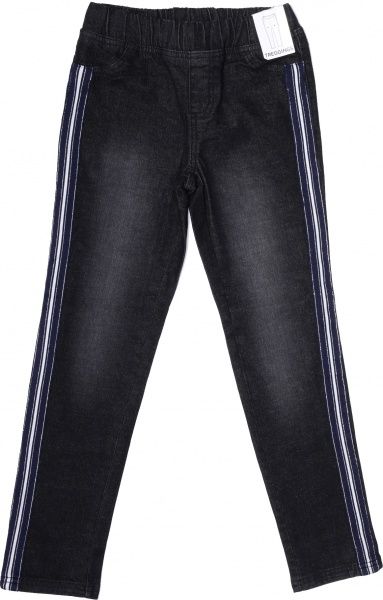 Брюки LINCOLN&SHARKS 4L3901 р.146 черный деним 