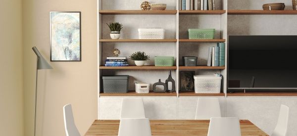 Кошик універсальний пластиковий Curver 245674 Infinity 4,5 л білий 120x270x190 мм