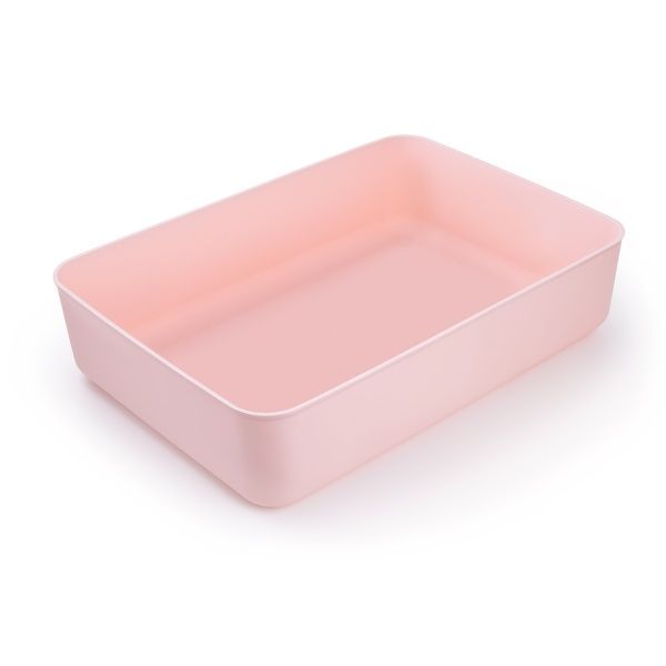 Ящик для зберігання MVM FH-12 LIGHT PINK 80x360x257 мм