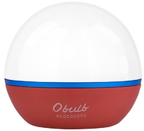 Фонарь кемпинговый Olight Obulb red