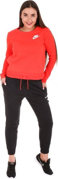 Джемпер Nike W NSW AV15 CRW FLC 831122-852 р. XS оранжевый
