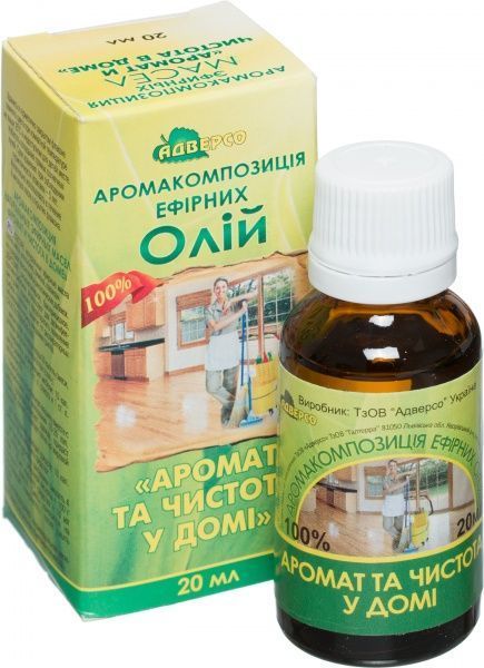Аромакомпозиция Адверсо Аромат та чистота у домі 20 мл 