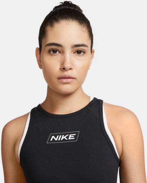 Майка Nike W NP DF CRP GX TANK DQ5593-010 р.M черный