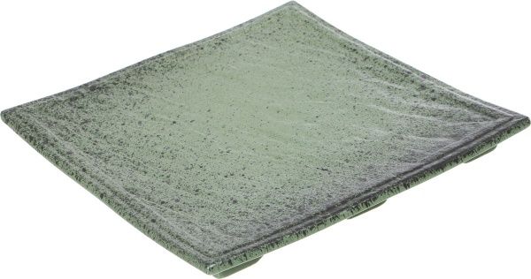 Блюдо сервірувальне Lavastone Green 27х27 см 