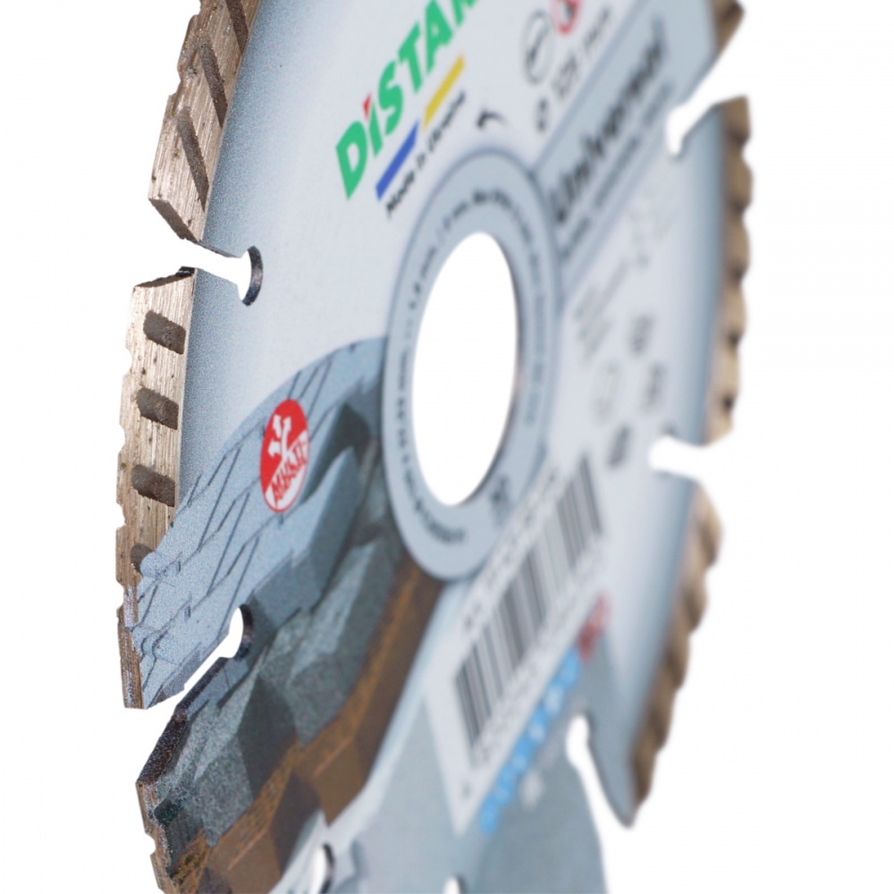 Диск алмазний відрізний Distar 1A1RSS/C3 Universal 125x1,8x22,23 11143158038