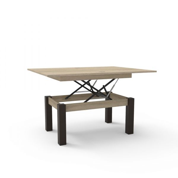 Стіл-трансформер Art in Head Батерфляй дуб сонома/венге Print 590 