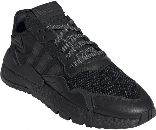 Кроссовки Adidas NITE JOGGER FV1277 р.UK 7 черный