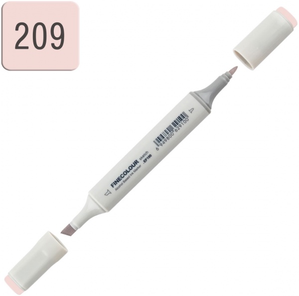 Маркер спиртовий FINECOLOUR Sketch EF100-209 темна троянда 