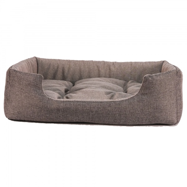 Лежак FX home Rosto 42х34х12 см коричневий