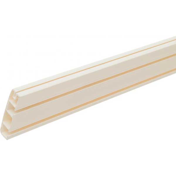 Карниз стельовий Bella Vita ОМ2 подвійний набірний 300 см білий 