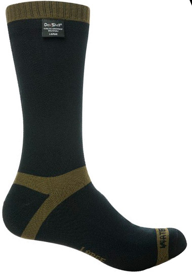 Шкарпетки Dexshell Водонепроникні Trekking Green DS636L р.43-46 зелений