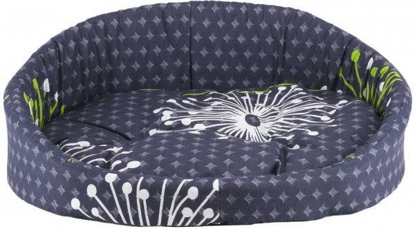 Лежак FX home Одуван овальный синий 47х38 см