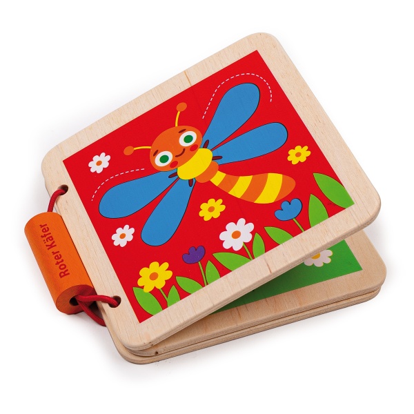 Розвиваюча іграшка Roter Kafer книга Комахи RW3033