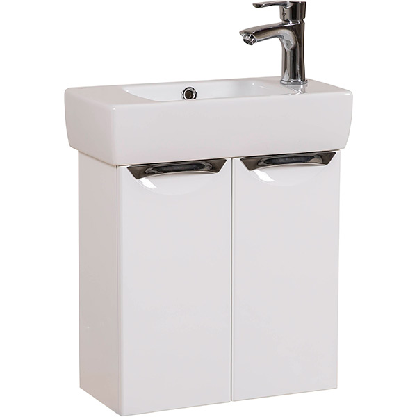 Тумба с умывальником Аква-Родос Глория 05GL50 50 см белая