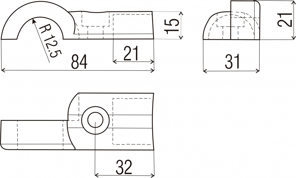 Соединение для трубы джокер d25 мм R-43 1/2 одинарное