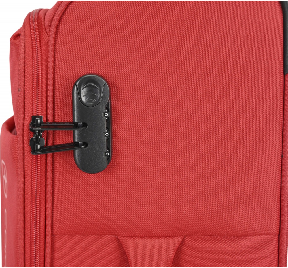 Валіза Compass MS-2501 58 л червоний 67x42x24 см M