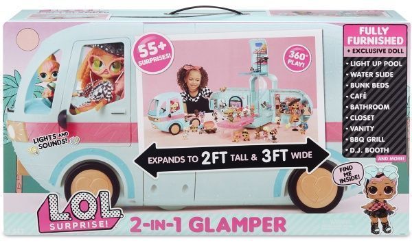 Игровой набор L.O.L. Гламурный Кемпер с аксессуарами 562511