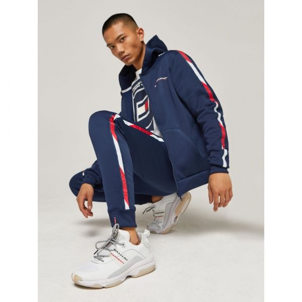Джемпер Tommy Hilfiger FLEECE FZ HOODY TAPE S20S200287401 р. S темно-синій