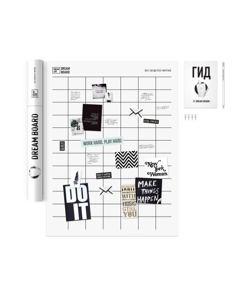 Скретч-постер Dream&Do Dream Board 1DEA.me 