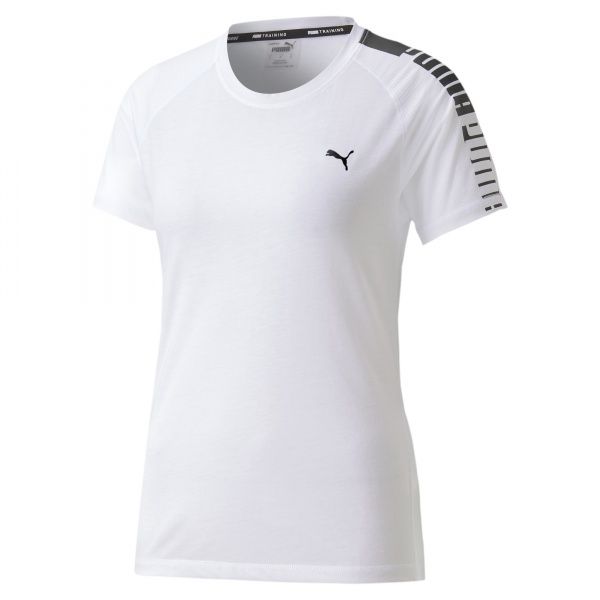 Футболка Puma Train Logo Raglan Tee 51949403 XS білий