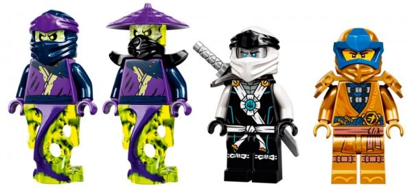Конструктор LEGO Ninjago Битва робота-титана Зейна 71738