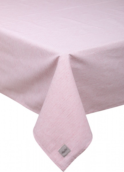 Скатерть Fish красная полоска 109x136 см красный La Nuit 