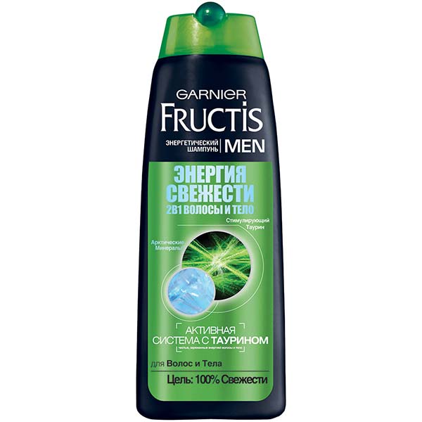 Шампунь Fructis Енергія свіжості 400 мл