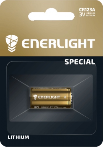 Батарейка Enerlight Lithium CR123 1 шт. (71230101) 