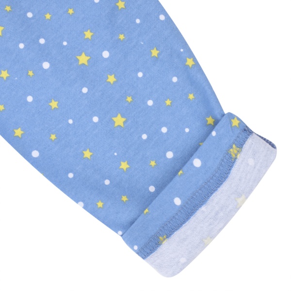 Піжама дитяча для дівчаток Funtime р.104 меланж/блакитний 