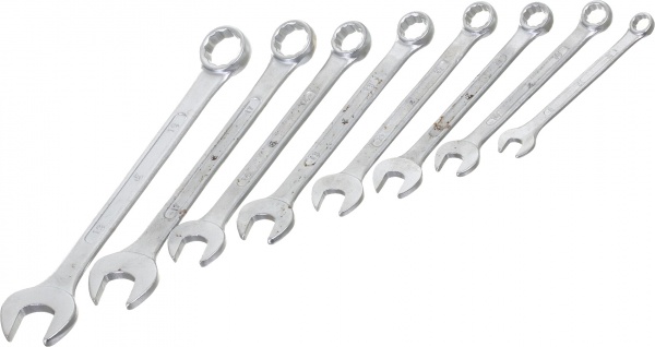 Набор ключей накидных ВИЗ 8 шт в сумке 5531