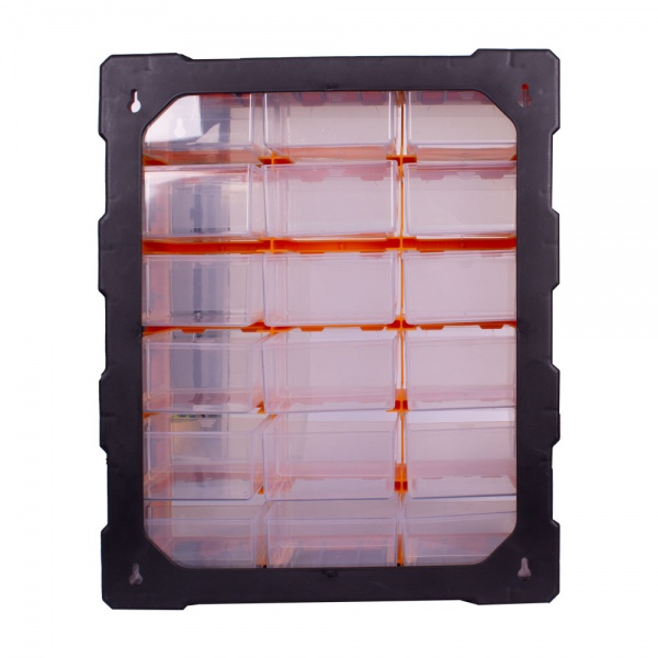 Органайзер для мелких деталей E.NEXT e.toolbox.pro.24 18-секционный 381х157х475 мм 24