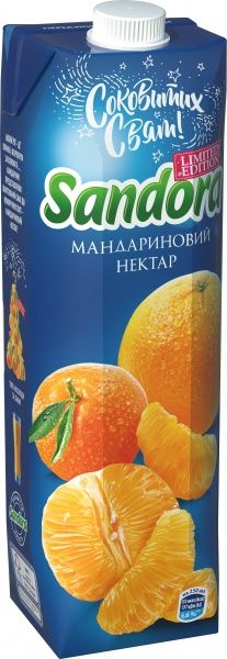 Нектар Sandora Мандариновий 0,95л (4823063115926) 