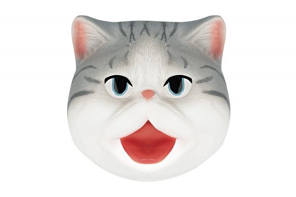 Игрушка-рукавичка Same Toy Кот серый X336UT