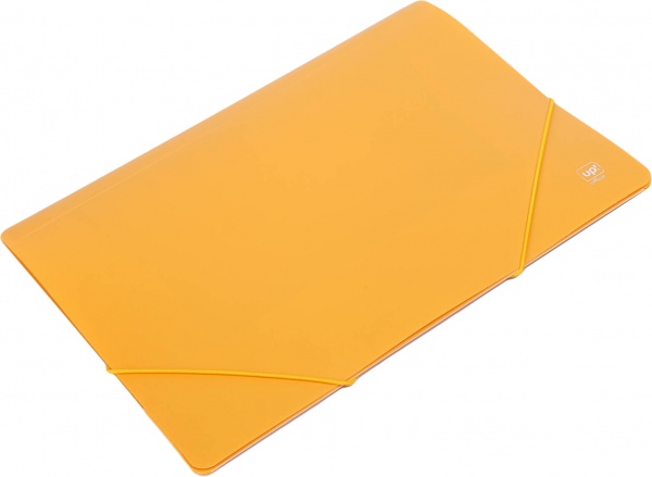 Папка на резинке А4 желтый UP! (Underprice)