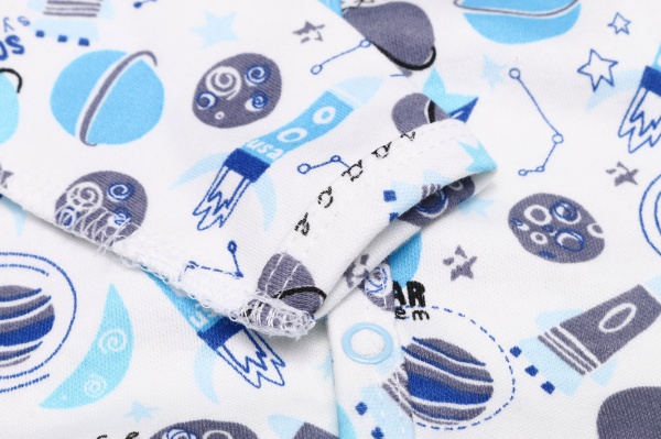 Человечек для мальчика Моя планета Космос Кмб302-1 р.80 разноцветный 