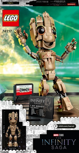 Конструктор LEGO Super Heroes Marvel Я є Грут 76217
