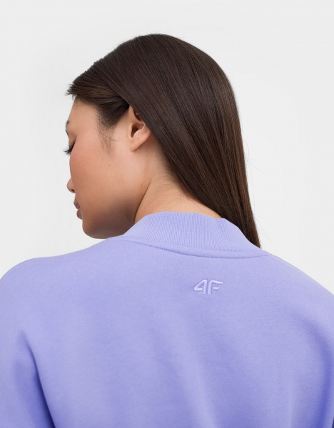 Свитшот 4F SWEATSHIRT 4FSS23TSWSF598-52S р. XS фиолетовый