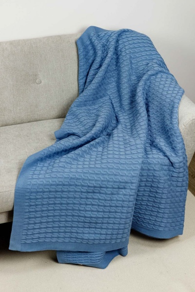 Плед Sweet home 130x170 см блакитний