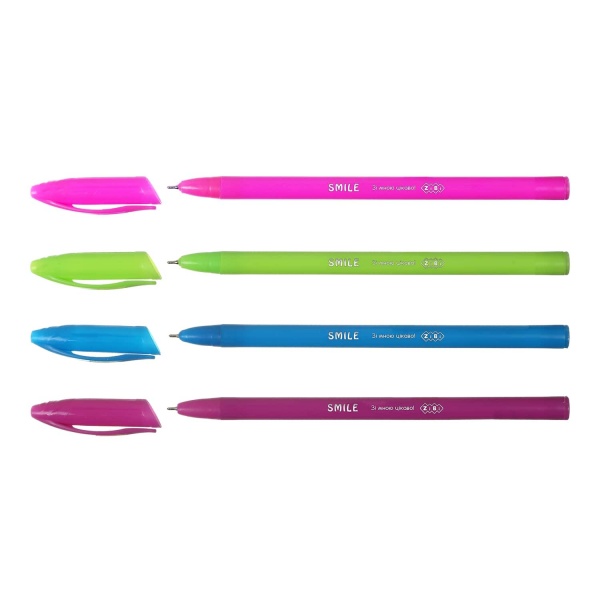 Ручка масляная ZiBi 0,5 мм синяя ZB.2262-01 KIDS Line 