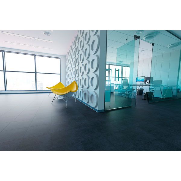 Плитка Golden Tile Area Cement антрацит 32У830 40x40 