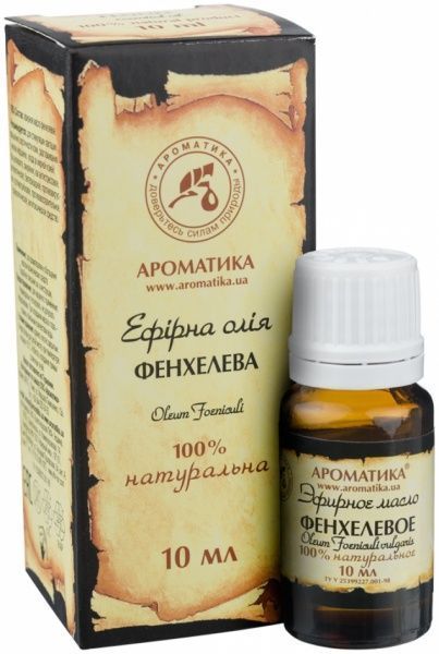 Эфирное масло Ароматика Фенхельна 10 мл 
