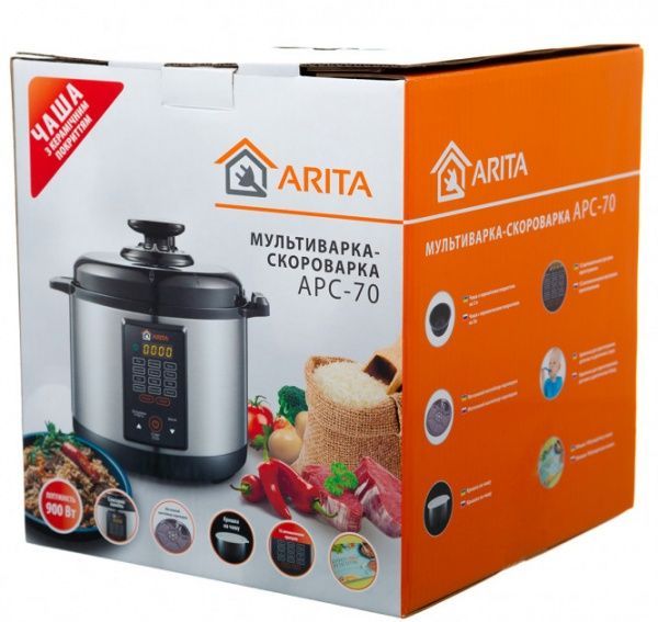 Мультиварка-скороварка ARITA APC-70 (661062) 