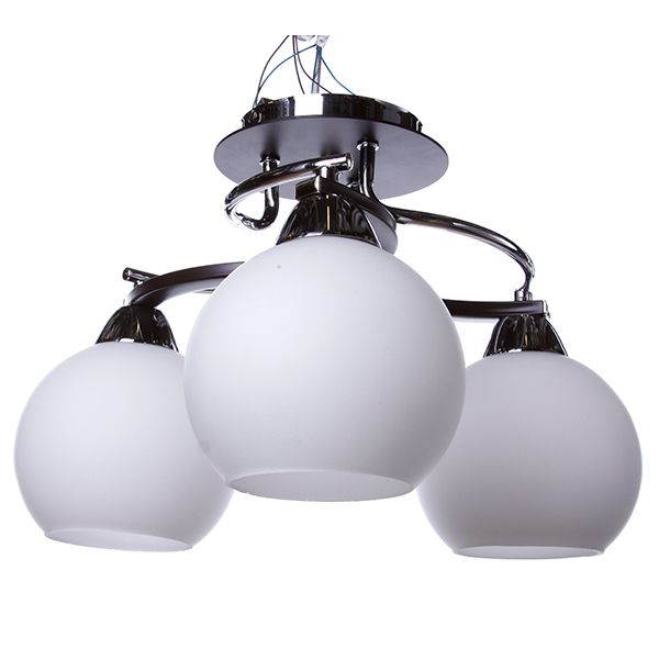 Люстра потолочная Victoria Lighting 3xE27 хром Sirius/PL3 