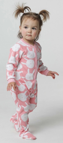 Комбінезон для дівчинки Smil р.80 рожевий із малюнком 108614 