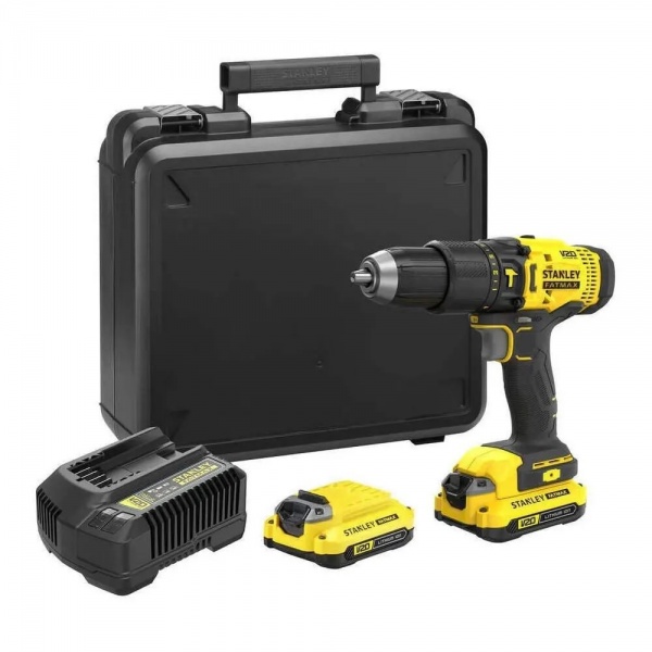 Шуруповерт ударний акумуляторний Stanley FatMax SFMCD711C2K